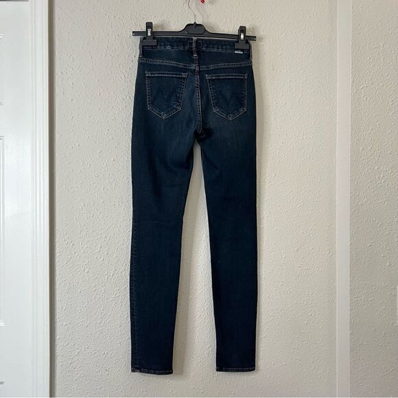 MOTHER High Waisted Looker Jeans Coffee Tea or Me Size 24 - Picture 6 of 11